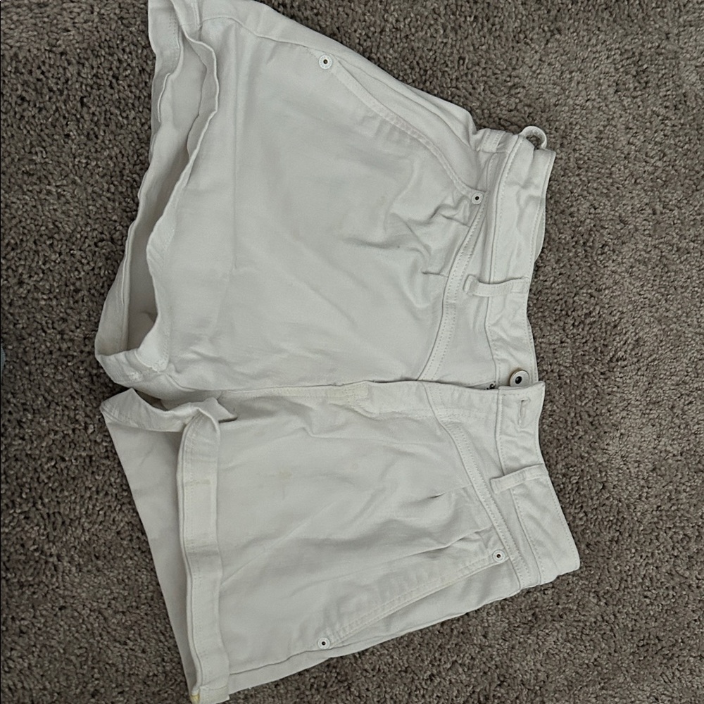 Nautica Women's White Cargo Shorts